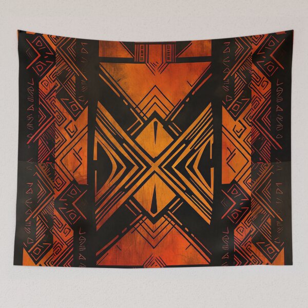 Aperçu de l'œuvre Inspirations africaines : motifs et art des couleurs créée et vendue par Piotrek0001.
