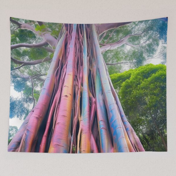 Item preview, Rainbow Eucalyptus Tree designed and sold by DigitizedArt.