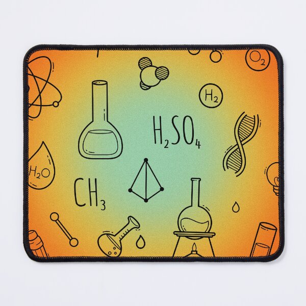 Item preview, Science Plaid Seamless Pattern: A Fusion of Science and Fashion designed and sold by OrangeMG.