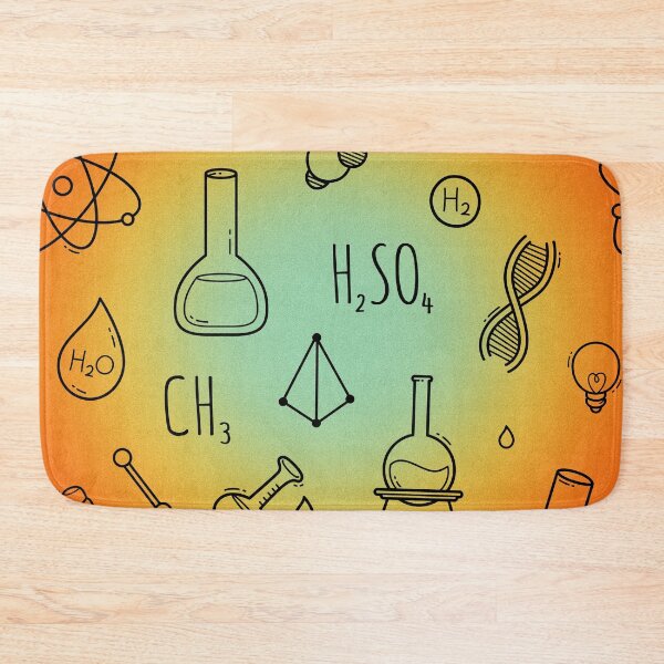 Item preview, Science Plaid Seamless Pattern: A Fusion of Science and Fashion designed and sold by OrangeMG.