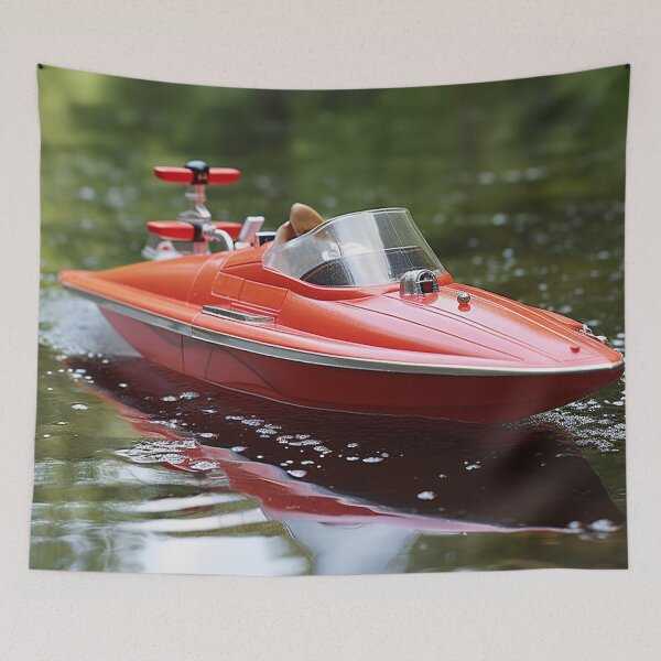 Item preview, RC Boat designed and sold by DigitizedArt.