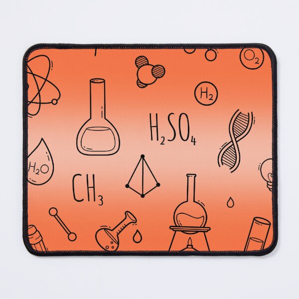 Item preview, Science Plaid Seamless Pattern: A Fusion of Science and Fashion designed and sold by OrangeMG.