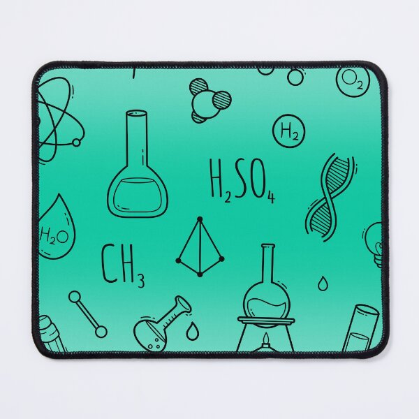Item preview, Science Plaid Seamless Pattern: A Fusion of Science and Fashion designed and sold by OrangeMG.