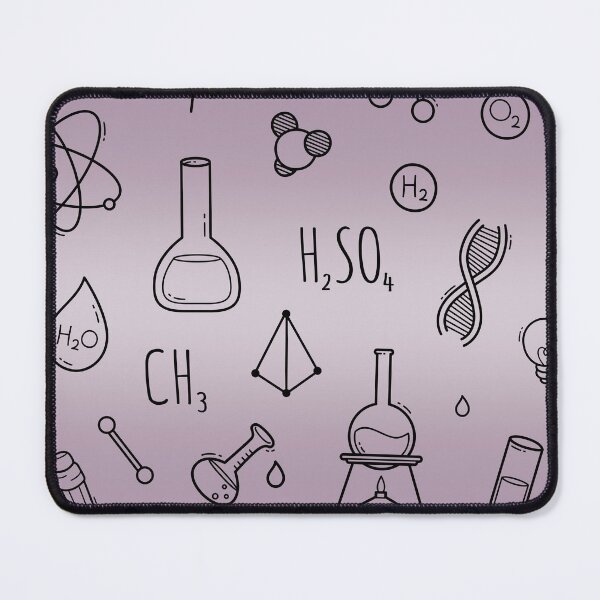 Item preview, Science Plaid Seamless Pattern: A Fusion of Science and Fashion designed and sold by OrangeMG.