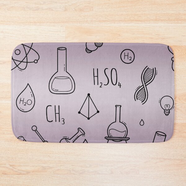Item preview, Science Plaid Seamless Pattern: A Fusion of Science and Fashion designed and sold by OrangeMG.