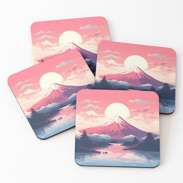 Item preview, Mountain Fuji Sunset designed and sold by sakurashorty.