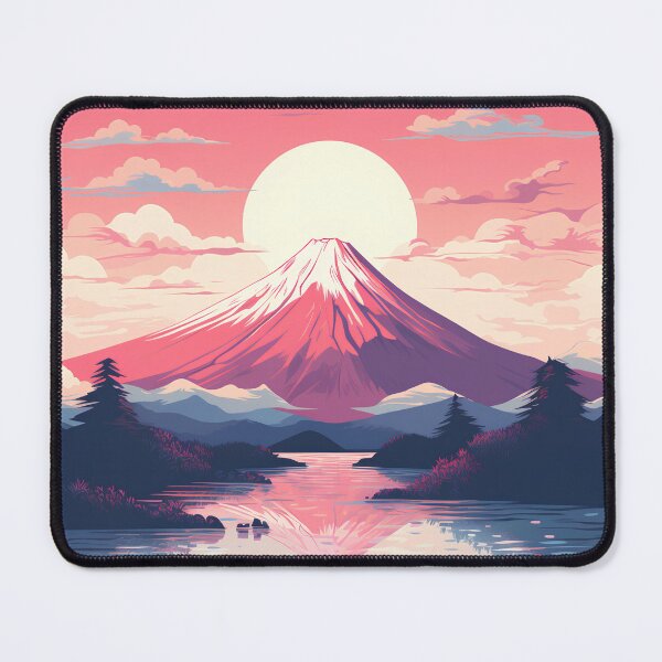 Item preview, Mountain Fuji Sunset designed and sold by sakurashorty.