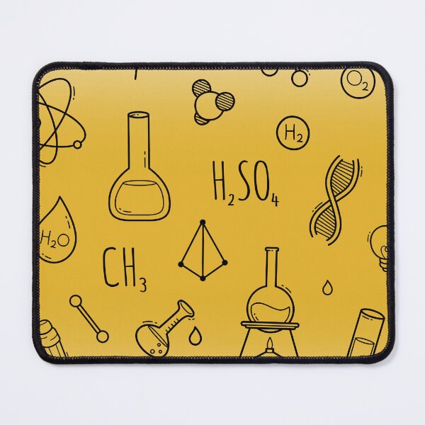 Item preview, Science Plaid Seamless Pattern: A Fusion of Science and Fashion designed and sold by OrangeMG.