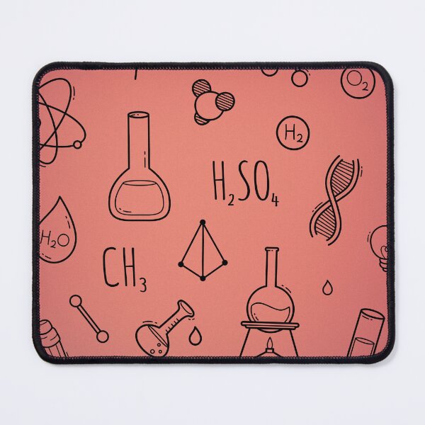 Item preview, Science Plaid Seamless Pattern: A Fusion of Science and Fashion designed and sold by OrangeMG.