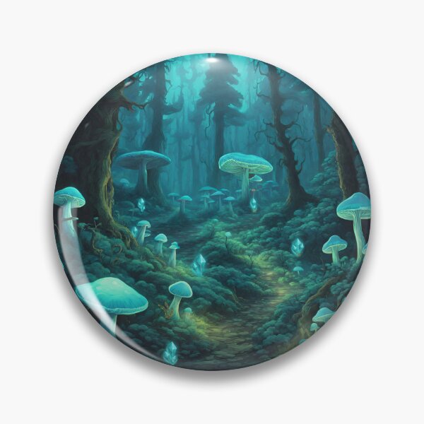 Item preview, Magical Fluorescent Forest designed and sold by MarzenaKa.