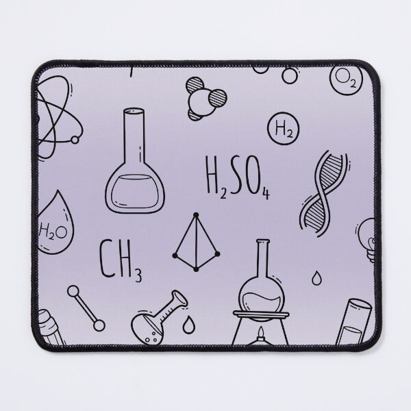 Item preview, Science Plaid Seamless Pattern: A Fusion of Science and Fashion designed and sold by OrangeMG.