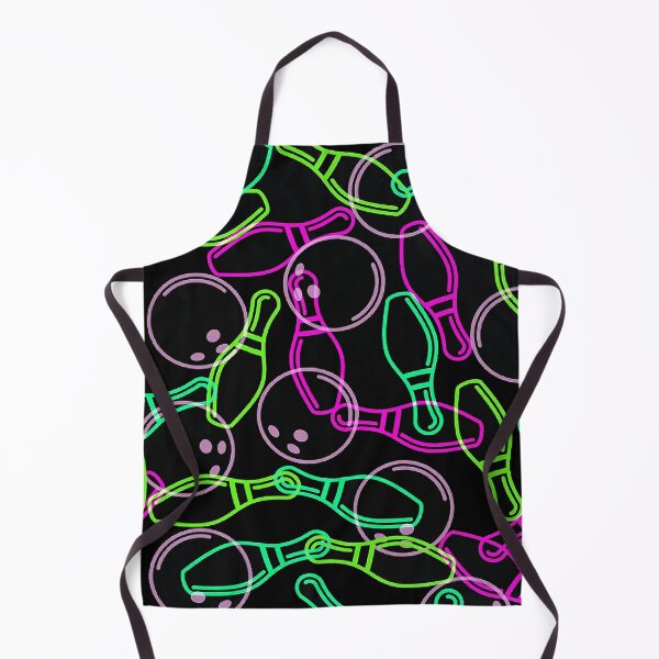 Item preview, Neon tenpin bowling pins  designed and sold by Hippogal.