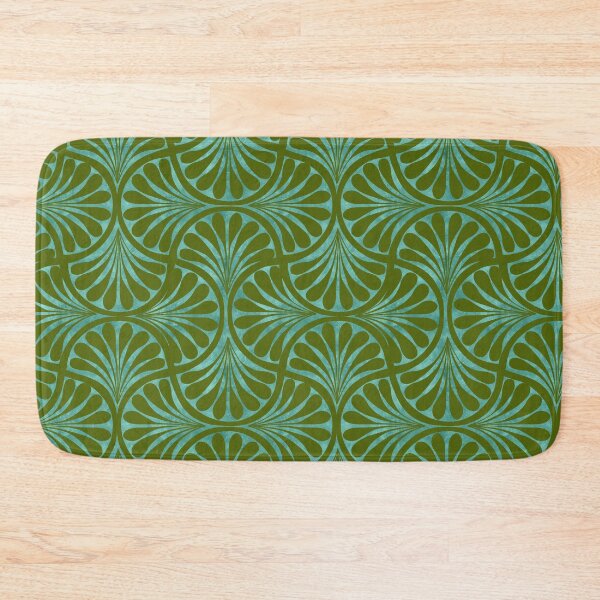 Item preview, Leafy Block Painting Seamless Pattern designed and sold by Cedarrue.