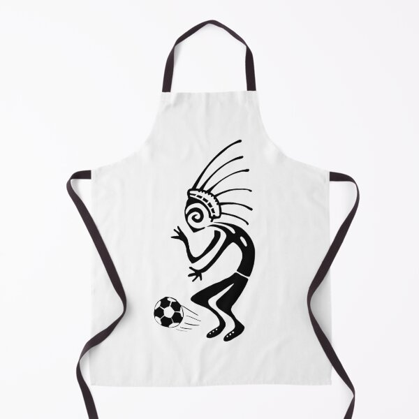 Item preview, Kokopelli soccer black designed and sold by nogamax.