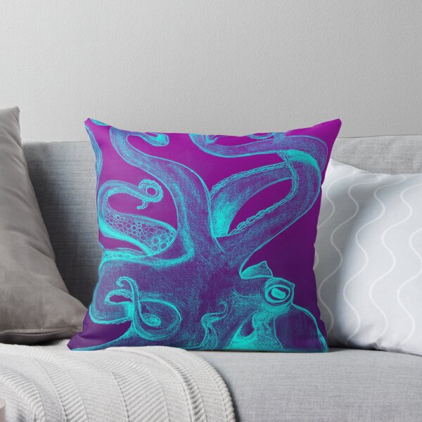 Item preview, Blue & Purple Octopus designed and sold by altillustration.