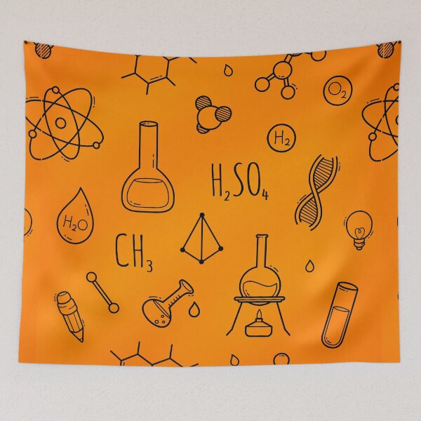Item preview, Science Plaid Seamless Pattern | Science Lover Geek Gift designed and sold by OrangeMG.