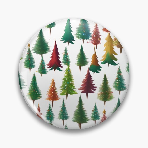 Aperçu de l'œuvre Forêt festive : 20 arbres de Noël illuminés créée et vendue par EnjoYarty.