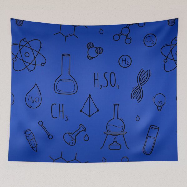 Item preview, Science Plaid Seamless Pattern | Science Lover Geek Gift designed and sold by OrangeMG.