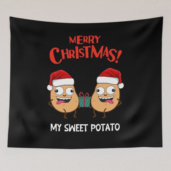 Item preview, Funny christmas Potatoes  designed and sold by SunnyFunnyArt.