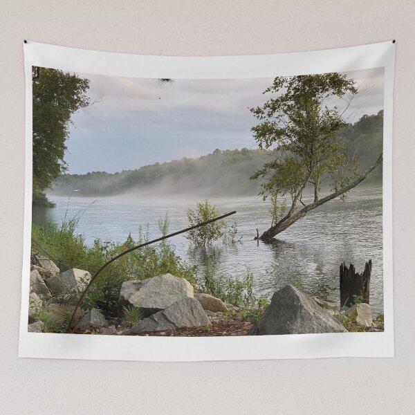 Item preview, Misty River Morning designed and sold by BLGeiger2023.