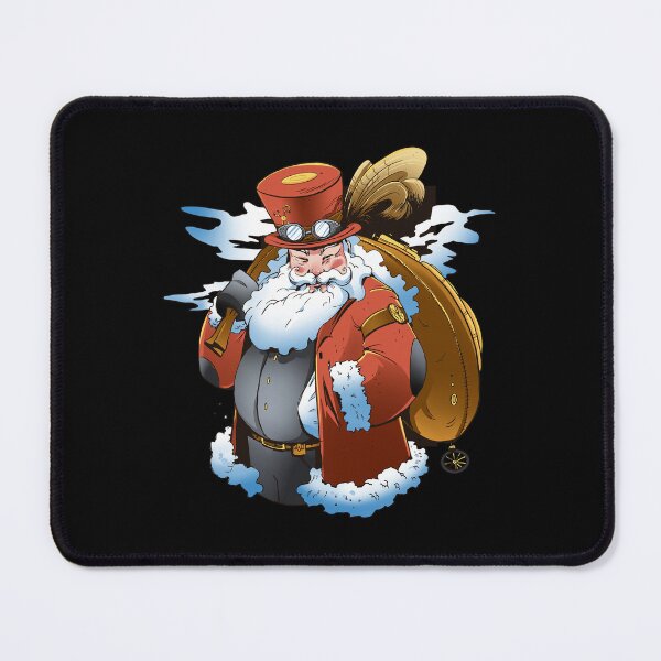 Item preview, Steampunk Christmas Santa Vintage Modern Steam Punk designed and sold by DrawHandArt.