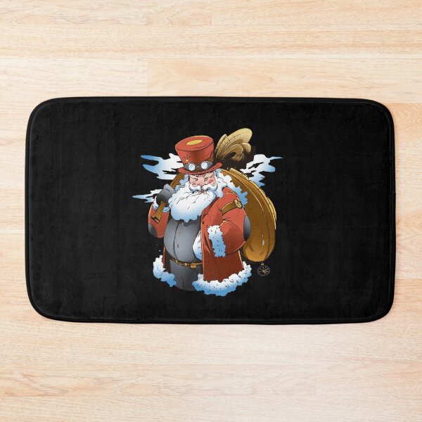 Item preview, Steampunk Christmas Santa Vintage Modern Steam Punk designed and sold by DrawHandArt.