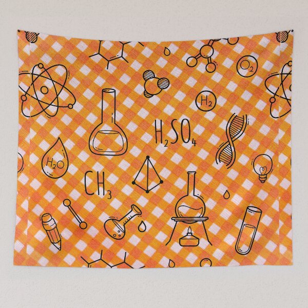 Item preview, Science Plaid Seamless Pattern | Science Lover Geek Gift designed and sold by OrangeMG.