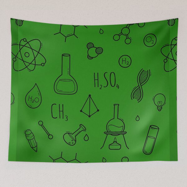 Item preview, Science Plaid Seamless Pattern | Science Lover Geek Gift designed and sold by OrangeMG.