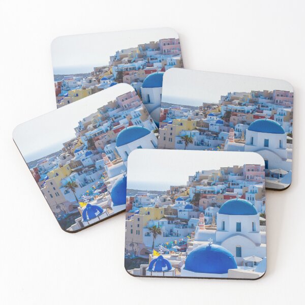 Item preview, The Blue Domes of Oia, Santorini designed and sold by Brian Shaw.