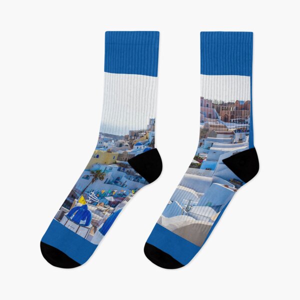 Item preview, The Blue Domes of Oia, Santorini designed and sold by Brian Shaw.