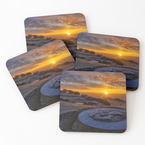 Item preview, Alfred Wainwright Monument (Winter Sunrise) - Sunburst designed and sold by Shafiq Khan.