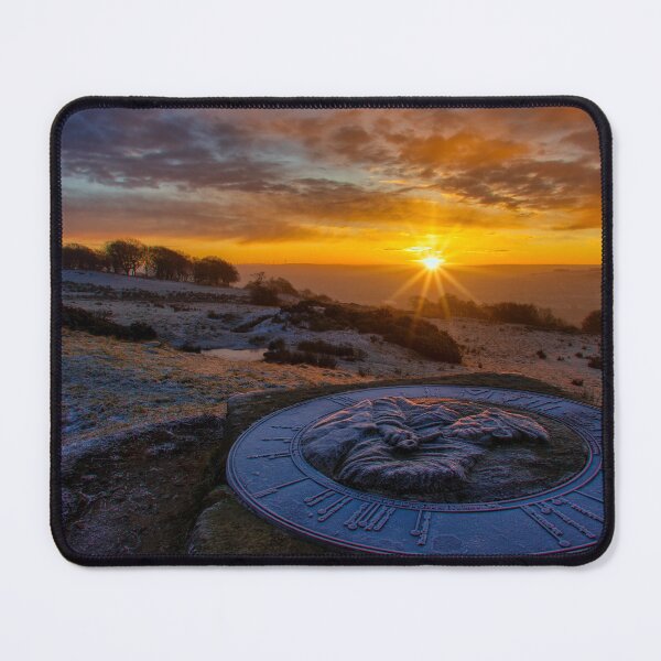 Item preview, Alfred Wainwright Monument (Winter Sunrise) - Sunburst designed and sold by Shafiq Khan.