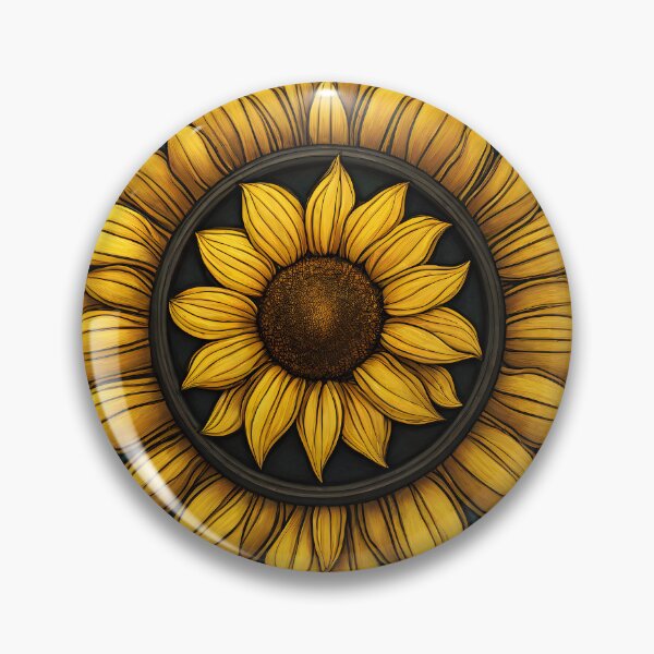 Item preview, Leaded glazing sunflower designed and sold by Didier Junk.
