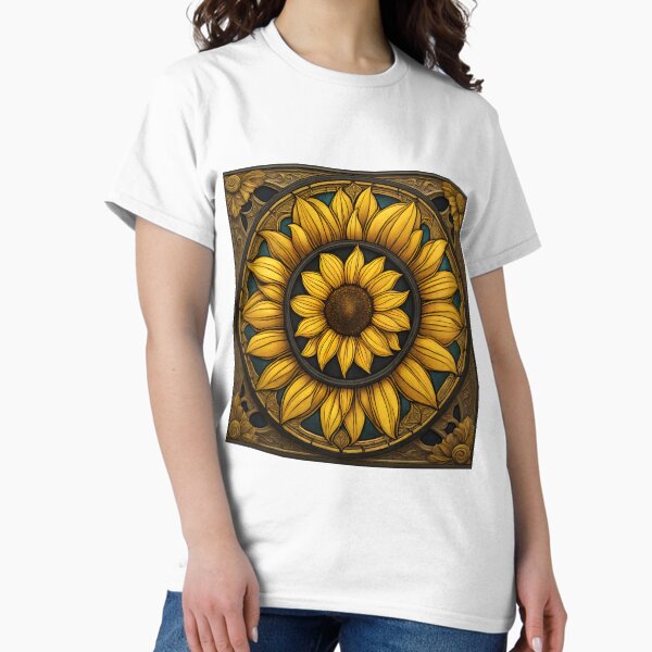 Item preview, Leaded glazing sunflower designed and sold by Didier Junk.
