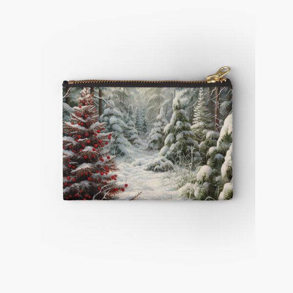 Item preview, Winter Charm Winter Wildlife Snow Forest Snowy Forest designed and sold by OliveAndSnow.
