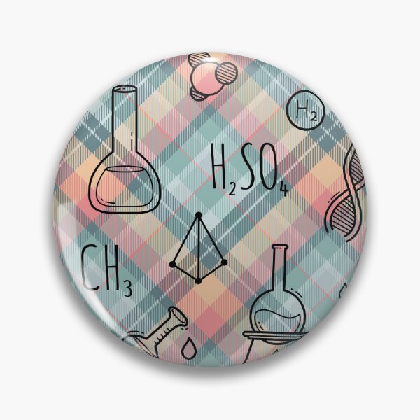 Item preview, Science Plaid Seamless Pattern | Science Lover Geek Gift designed and sold by OrangeMG.