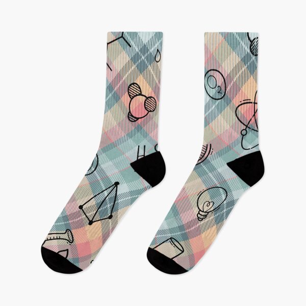 Item preview, Science Plaid Seamless Pattern | Science Lover Geek Gift designed and sold by OrangeMG.