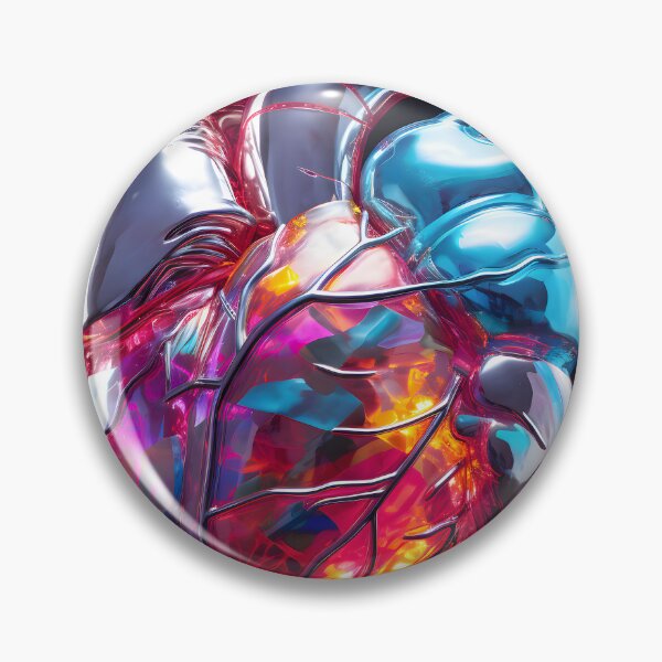 Item preview, In the style of circular abstraction, human heart, from a set of construction toys designed and sold by Gabi.Media.
