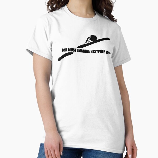 Item preview, Sisyphus Pushing the Boulder up a Mountain designed and sold by AbsurdPanda.
