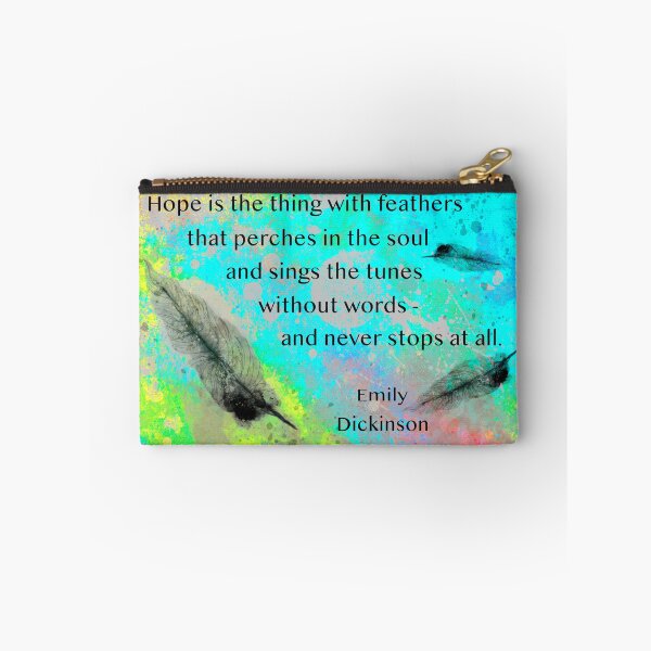 Item preview, Emily Dickinson Literary Quote On Hope designed and sold by art64.