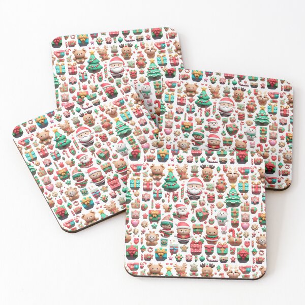 Item preview, Cute Christmas Santa Claus pattern designed and sold by Glariix.