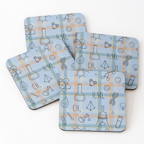 Item preview, Science Plaid Seamless Pattern | Science Lover Geek Gift designed and sold by OrangeMG.