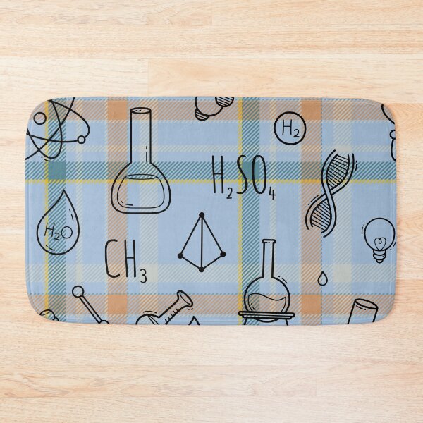 Item preview, Science Plaid Seamless Pattern | Science Lover Geek Gift designed and sold by OrangeMG.