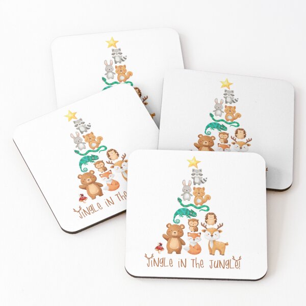 Item preview, Forest Christmas tree, animal lovers designed and sold by LookByLau.