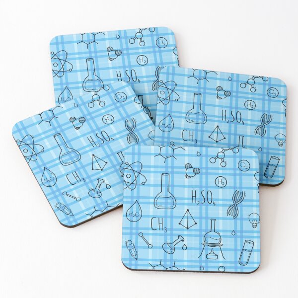 Item preview, Science Plaid Seamless Pattern | Science Lover Geek Gift designed and sold by OrangeMG.