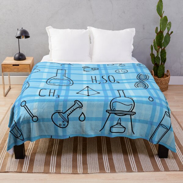 Item preview, Science Plaid Seamless Pattern | Science Lover Geek Gift designed and sold by OrangeMG.