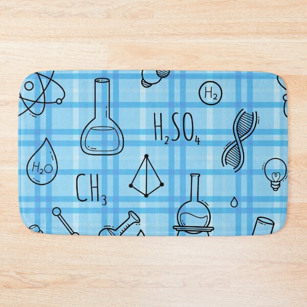 Item preview, Science Plaid Seamless Pattern | Science Lover Geek Gift designed and sold by OrangeMG.