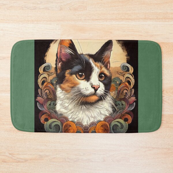 Item preview, Calico Cat Artistic Portrait designed and sold by CattyCornerPOD.