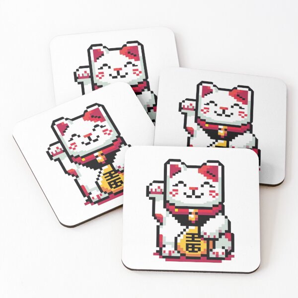 Item preview, Manekineko 8bit designed and sold by capitanmoscamx.