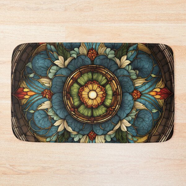 Item preview, Leaded glazing floral decoration designed and sold by Didier Junk.